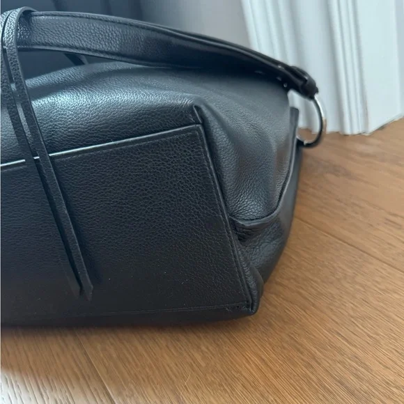 Rebecca Minkoff Megan Shoulder Bag - Black Leather - EUC - Picture 12 of 16